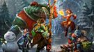 《Dota2》春节壁纸发布 抛胸露臀冰女送祝福