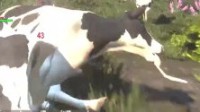 《模拟山羊》奶牛关卡 山羊大战进击的奶牛