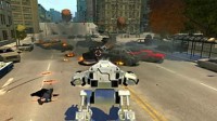 《GTA4》全新MOD演示 机器人开火打爆一条街