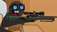 火柴人cs动画 论如何成为一名好的狙击手