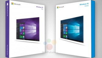 Windows 10包装盒曝光 蓝紫两款设计相当简洁