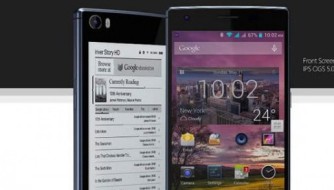 国产超强双屏手机杀到！真不是抄袭华为加索尼？