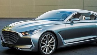 现代推出性感Vision G概念跑车 很特斯拉