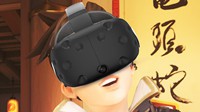 玩家用VR玩《守望先锋》鬼畜十足 大写的“蛇精病”