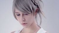 《最终幻想15》露娜COS侧颜美翻 妆前妆后对比明显