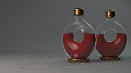 《魔兽世界》真爱粉打造3D精美血瓶模型