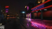 《GTA5》新版ENB Mod截图 情迷洛城最美雨夜