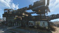 玩家在《辐射4》中建造超级别墅 别看它破优点是大