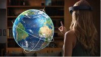 微软全息眼镜HoloLens体验串流游戏 黑科技无压力