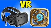 用VR玩《炉石》是什么体验？手动甩牌更带感