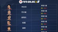 不再产出！《FIFA OL3》中国传奇能力值变动