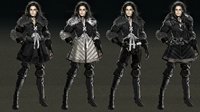 《巫师3》叶奈法早期概念图 修长美腿惹人注目