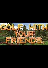和朋友打高尔夫