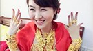 现实版黄金圣衣！带你见识一个土豪妹子的婚礼