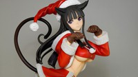 姿势诱人衣可脱！知名画家TONY圣诞猫娘手办化