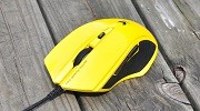 夏日阳光 雷柏V20游戏鼠标2015黄色镜面版图赏