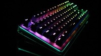 精悍工艺 雷柏V500RGB全彩背光机械键盘拆解评测