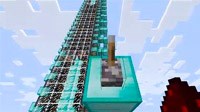 《我的世界》超高速活塞电梯制作 1秒40层！