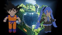 《我的世界》龙珠悟空、初音米库建造教程