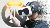 用VR玩《守望先锋》竟能拿全场最佳 给大神技术跪了