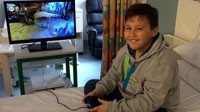 儿童癌症病房的PS4被盗贼偷走 9岁脑瘤患儿为此筹款