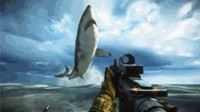 游戏囧图：鲨鱼也会碰瓷了？