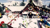 《我的世界》圣诞小屋延时摄影 建造全过程