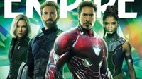《复仇者联盟3：无限战争》公布杂志封面照 美队、钢铁侠终于合体！