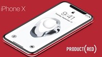 中国红版iPhone X渲染美图 红+黑经典配色大气不凡