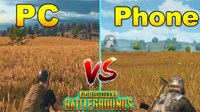 《绝地求生》PC版与手机版画面对比视频