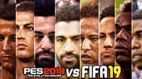《实况足球2019》与《FIFA 19》球员脸型对比