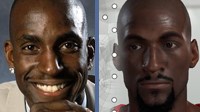 《NBA 2K19》加内特详细捏脸数据