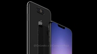 全新iPhoneXI曝光渲染图 后置摄像头亮了、刘海依旧