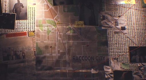 浣熊市警察局地图图片