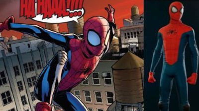 《蜘蛛侠：迈尔斯》战衣与漫画原著对比