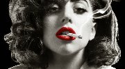 《罪恶之城2》本周首映 LadyGaga红唇海报曝光