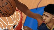《NBA 2K15》新截图 戴维斯飞身灌篮精彩瞬间