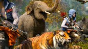 《孤岛惊魂4》烦人动物排行榜 大象是最亲民的