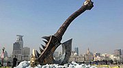 魔兽巨斧仅一天拆除 城管反攻钢铁部落节奏？