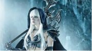 高贵冷艳 加拿大妹子COS《魔兽世界》死亡骑士 