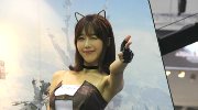乖巧可爱的长靴猫女 GStar游戏展娇媚ShowGirl