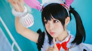 可爱兔兔等你回家唷 《Love Live》COS图赏