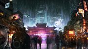 赛博朋克游戏《暗影狂奔（Shadowrun）》新作首曝艺术图 下一站：香港！