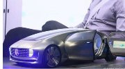 奔驰自动驾驶汽车亮相CES2015 有如科幻电影
