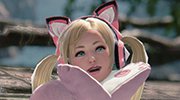 《铁拳7》新角色猫耳少女全新截图 萌化战斗