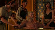 《巫师3》高清试玩截图公布 油腻白狼美女相围