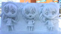 札幌雪祭惊现高质量μ‘s雪人 小圆周边引人驻足