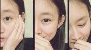 艺考女神清纯证件照走红 没有大胸你就不看？
