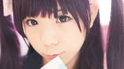 清爽制服加恬美双马尾 学生妹的萝莉控写真