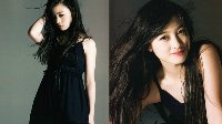 日本“千年美女”桥本环奈性感黑裙 狂野奔放